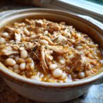 Rustic Chicken, Bean and Barley Casserole