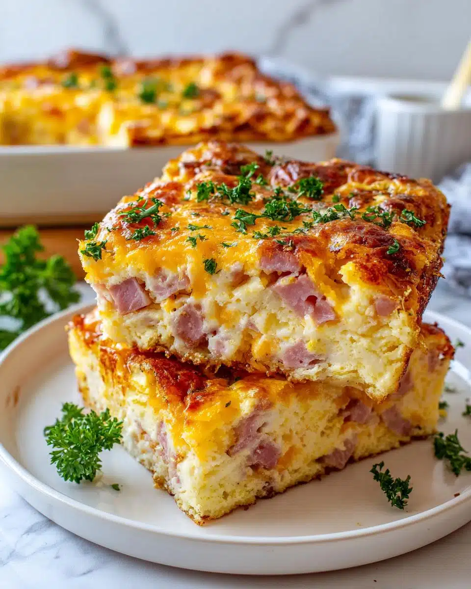 1 Perfect Easter Egg Casserole with Ham and Cheese