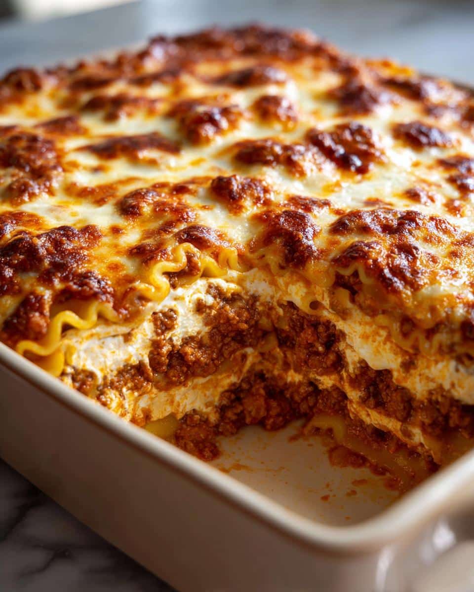 classic baked mostaccioli casserole - detail 1