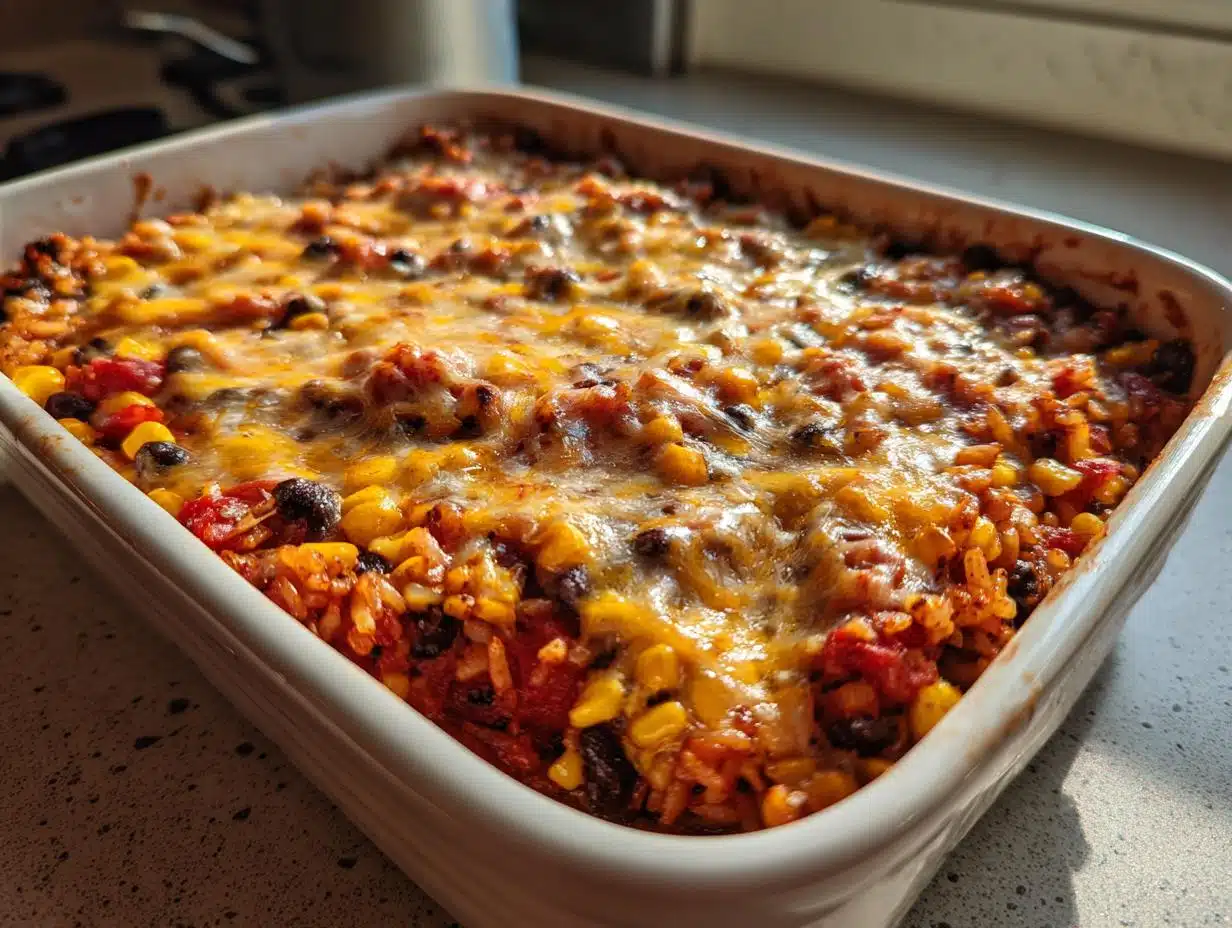 Easy Mexican Rice Casserole: 1 Dish, Endless Flavor Bliss