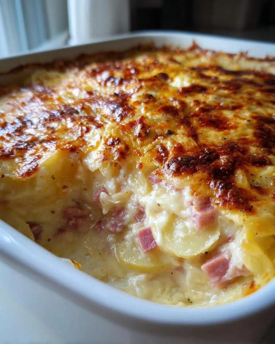 Delicious Ham and Potato Casseroleissipppan Pan Without Leftovers Disputes