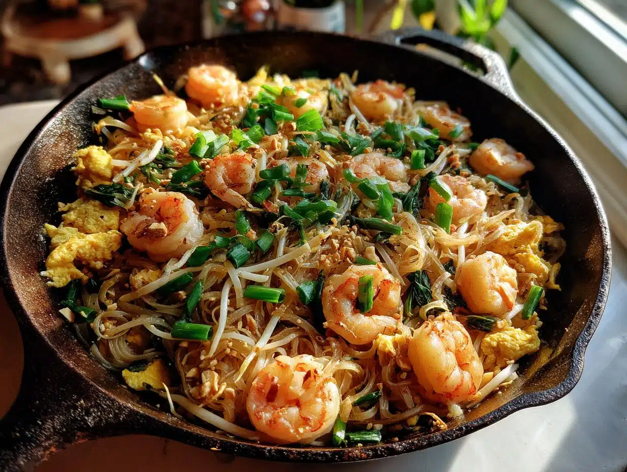 35g Protein Shrimp Pad Thai Skillet – A Savory Miracle