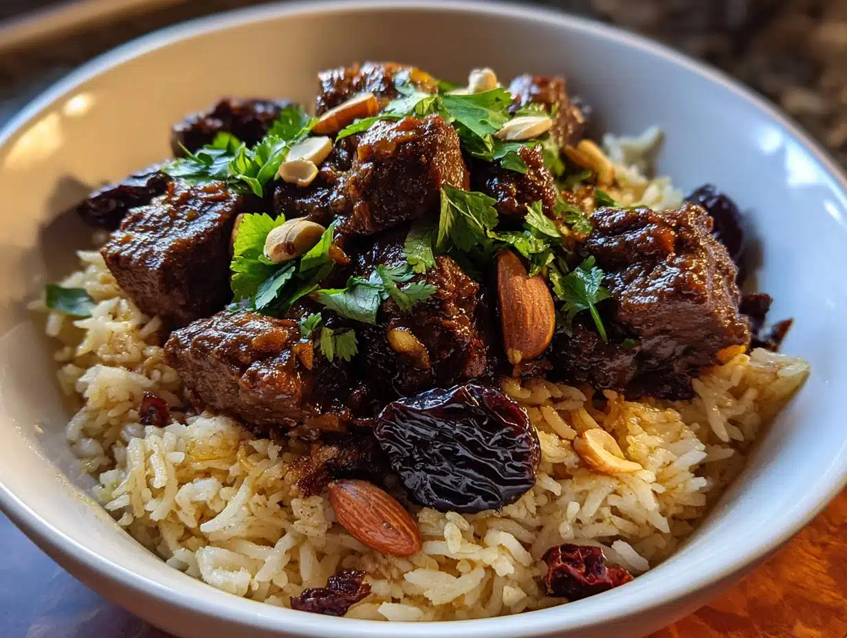 3 Irresistible Moroccan Lamb Tagine Prune Almond Rice Secrets