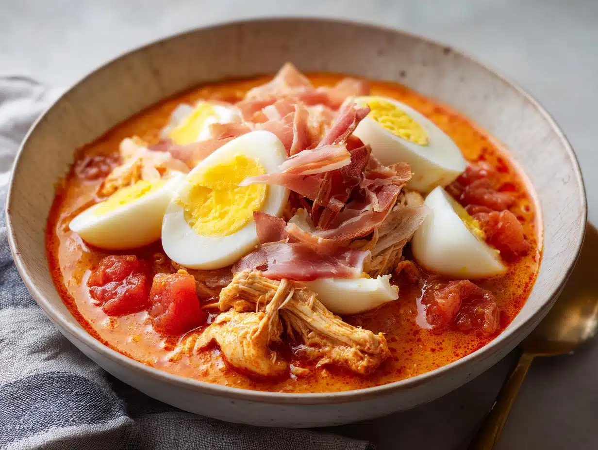 Chilled Spanish Chicken Salmorejo Casserole in Just 15 Minutes