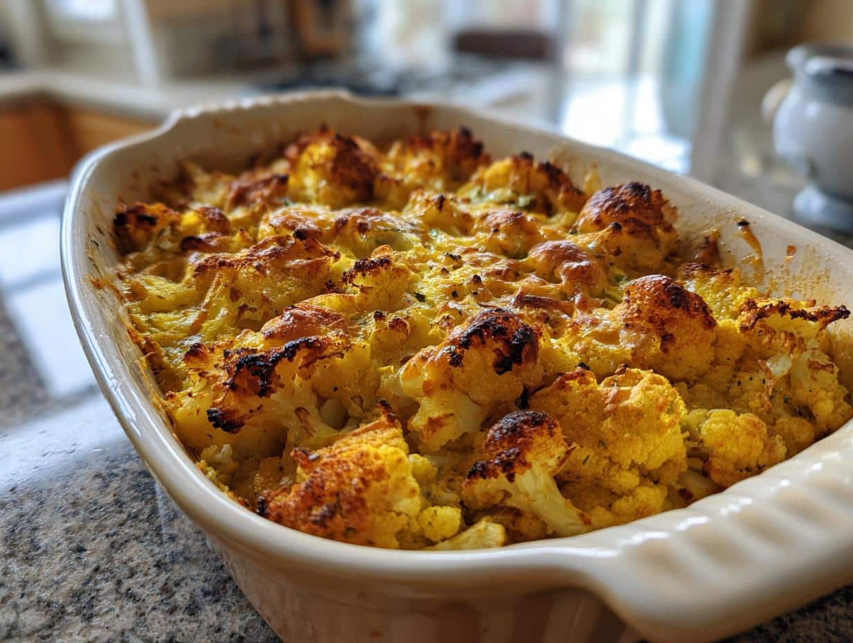 “Turmeric Chicken Cauliflower Lentil Bake: 30-Min One-Pan Comfort”  

(Character count: 59)