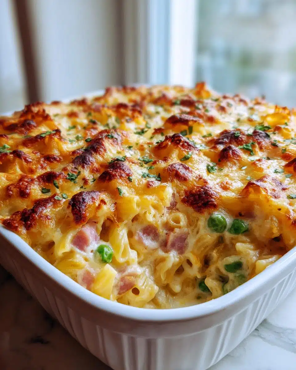 Irresistible Ham Casserole Creamy Pasta Recipe in 30 Minutes