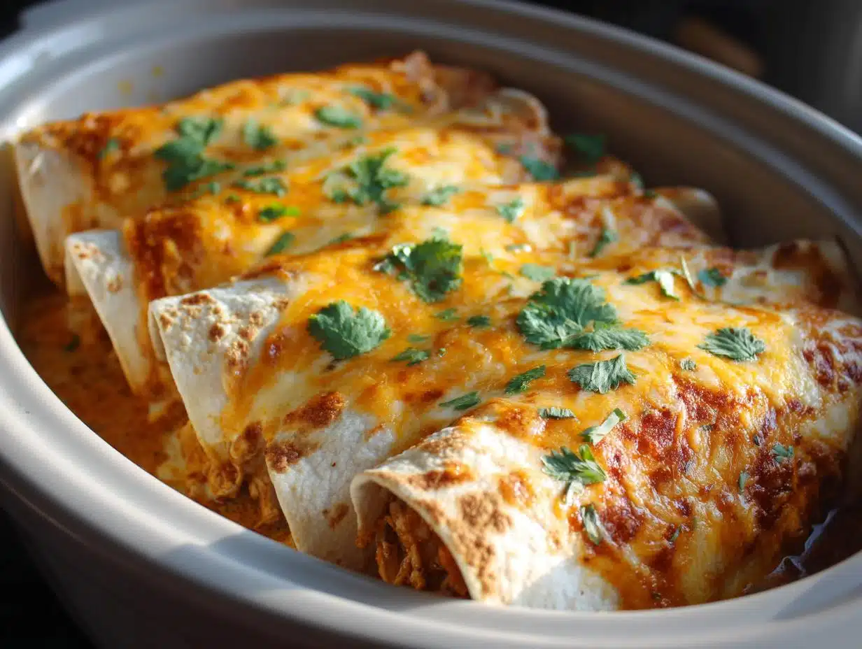 Creamy Sour-Cream-Enchilada-Slow-Cooker Recipe in Just 15 Minutes