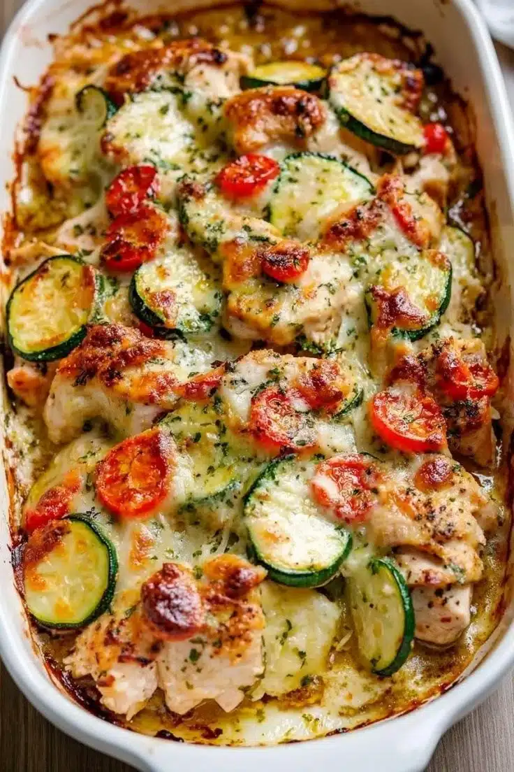 Chicken Zucchini Bake