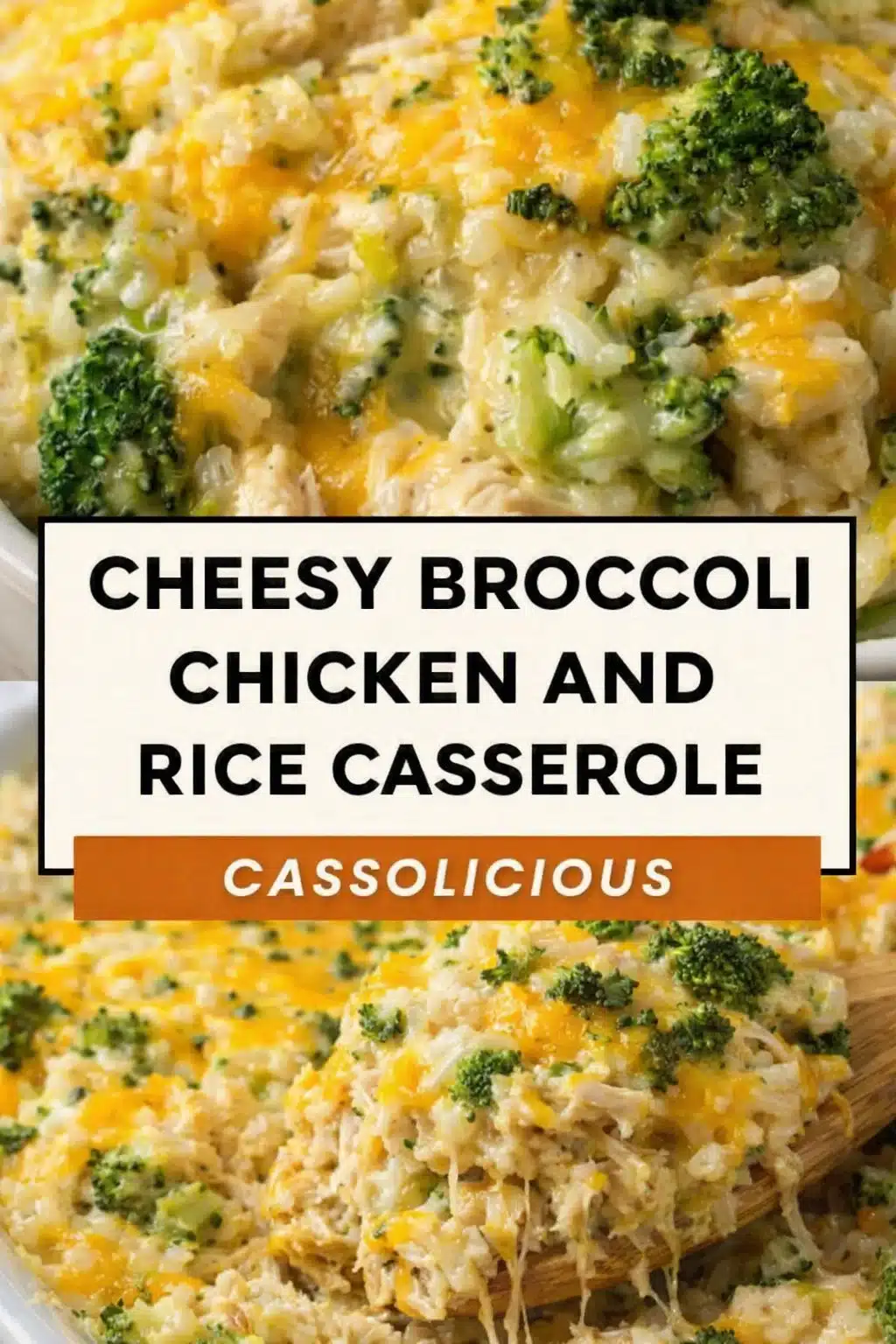 Cheesy Broccoli Chicken and Rice Casserole