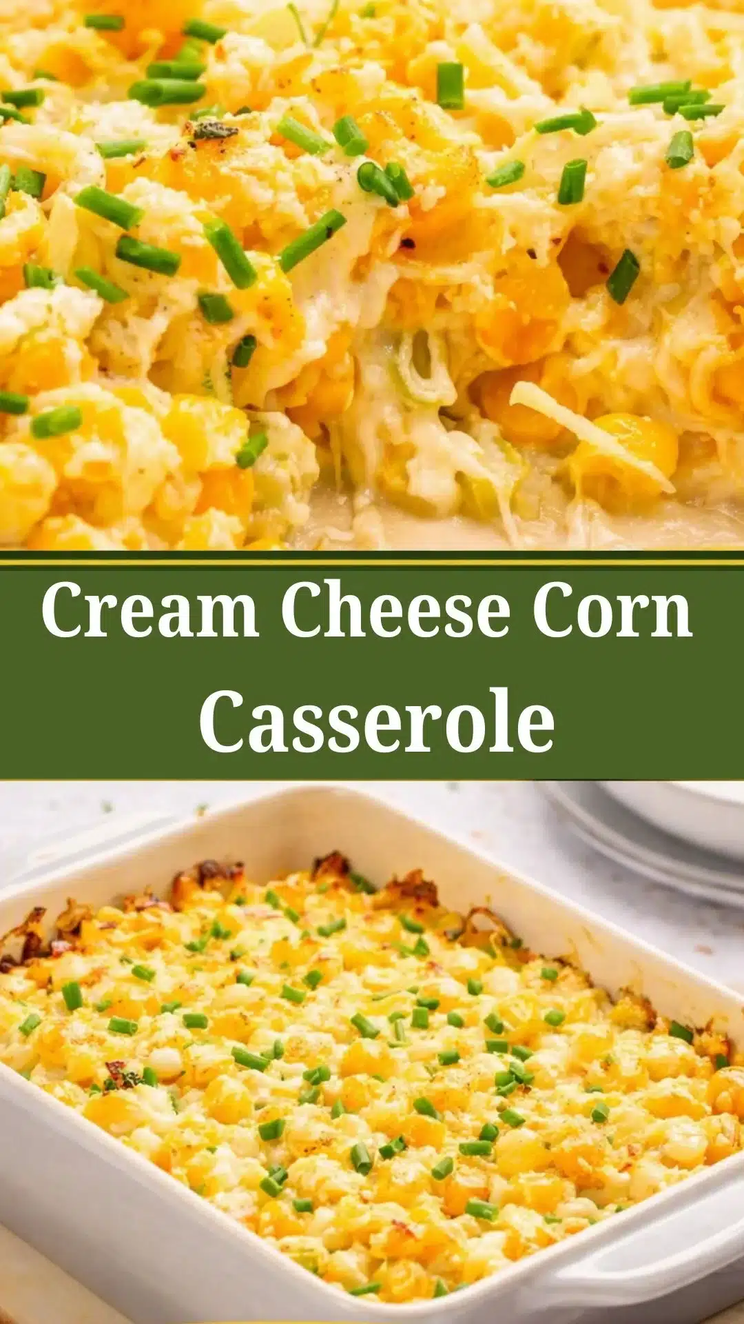 Cream Cheese Corn Casserole